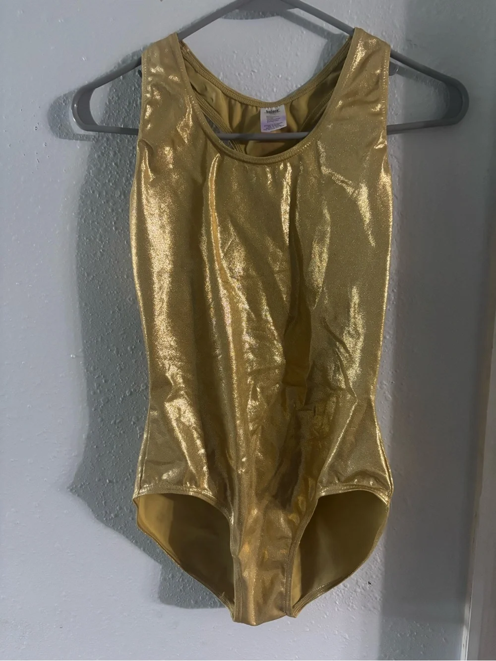 balera Gold Metallic Leotard